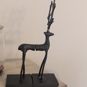 New Willians Sonoma Deer Bookends